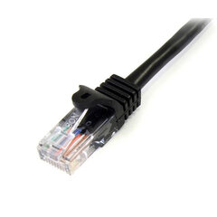 Жесткий сетевой кабель UTP кат. 6 Startech 45PAT50CMBK          0,5 m цена и информация | Кабели и провода | kaup24.ee