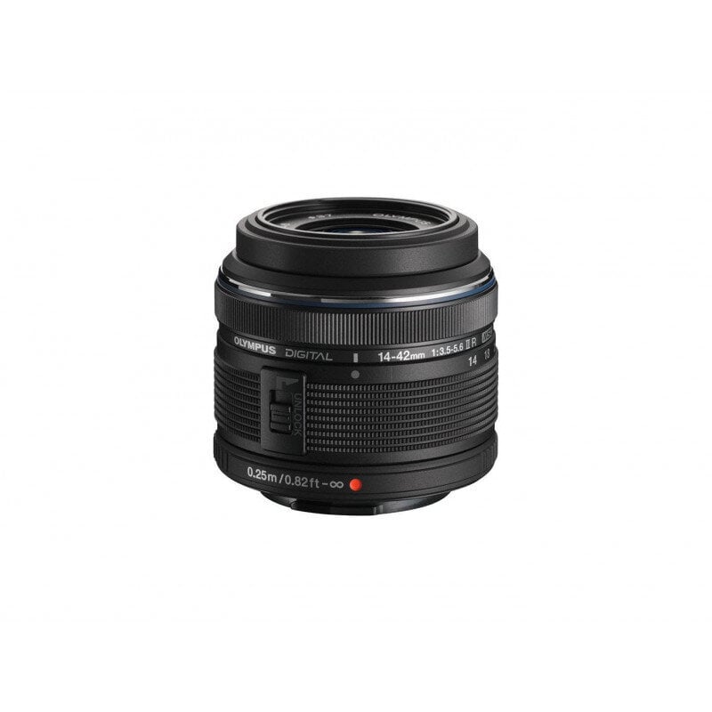 OLYMPUS M.ZUIKO Digitaalne 14-42mm F3.5-5.6 II R (must) цена и информация | Objektiivid | kaup24.ee