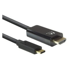 USB C-HDMI Adapter Ewent EW9824 4K 2 m hind ja info | Kaablid ja juhtmed | kaup24.ee