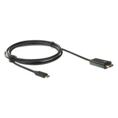 Ewent EW9824, USB-C/HDMI, 2 m цена и информация | Кабели и провода | kaup24.ee