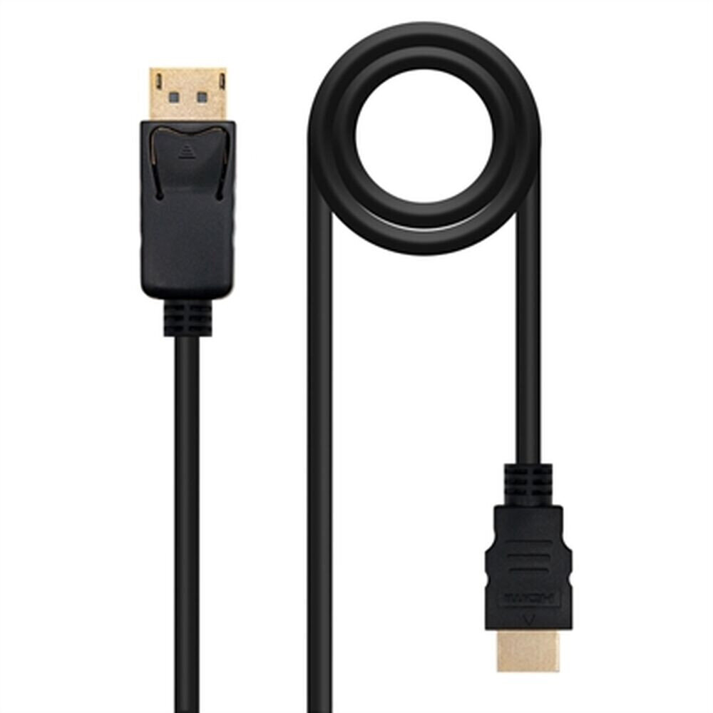 DisplayPort-HDMI Adapter Nanocable 10.15.4301-L150 hind ja info | Kaablid ja juhtmed | kaup24.ee