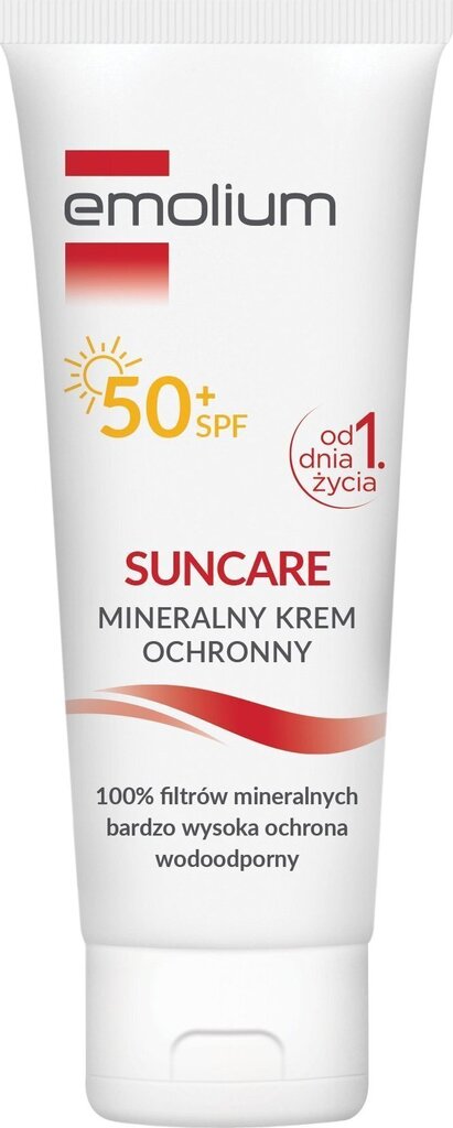 Päikesekaitsekreem Emolium SPF 50+, 50ml цена и информация | Päikesekreemid | kaup24.ee