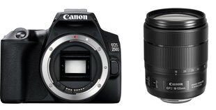 Canon EOS 250D + EF-S 18-135 IS USM цена и информация | Фотоаппараты | kaup24.ee