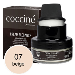 Beeži värvi kreem käsnaga siledale nahale - Coccine Cream Elegance, 50 ml hind ja info | Rõivaste ja jalatsite hooldus | kaup24.ee