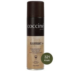 Värvitaastus khaki nano sprei nubukile ja seemisnahale- Coccine Nano Ravvivant, 250 ml hind ja info | Rõivaste ja jalatsite hooldus | kaup24.ee