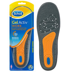 Scholl GelActiv Work™ женские стельки для рабочей обуви, 1 пара, 35-40 цена и информация | Уход за одеждой и обувью | kaup24.ee