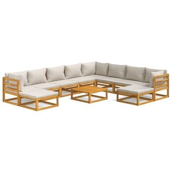 Набор мебели VidaXL, коричневый цена и информация | Комплекты уличной мебели | kaup24.ee