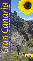 Gran Canaria: 6 car tours, 60 long and short walks with GPS 8th Revised edition hind ja info | Reisiraamatud, reisijuhid | kaup24.ee