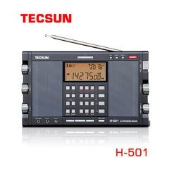 Tecsun H-501x maailmaraadio FM Stereo/AM/SW/LW/SSB цена и информация | Радиоприемники и будильники | kaup24.ee