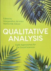 Qualitative Analysis: Eight Approaches for the Social Sciences цена и информация | Книги по социальным наукам | kaup24.ee