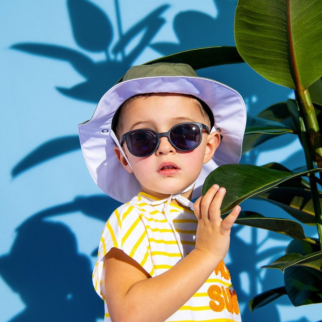 Laste päikeseprillid Kietla kruvideta ja 100% purunematu raamiga, kõrge 3-kategooria kaitsega, 2-4 aastat, toon Peacock Blue WA3SUNPEACK hind ja info | Laste aksessuaarid | kaup24.ee