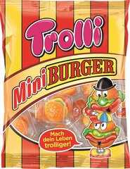 Kummikommid Trolli Mini Burger, 170g, 8 pakki hind ja info | Maiustused | kaup24.ee