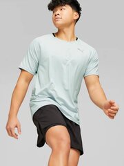 PUMA Run Cloudspun Short Sleeve Platinum Gray 234238169 цена и информация | Мужская спортивная одежда | kaup24.ee