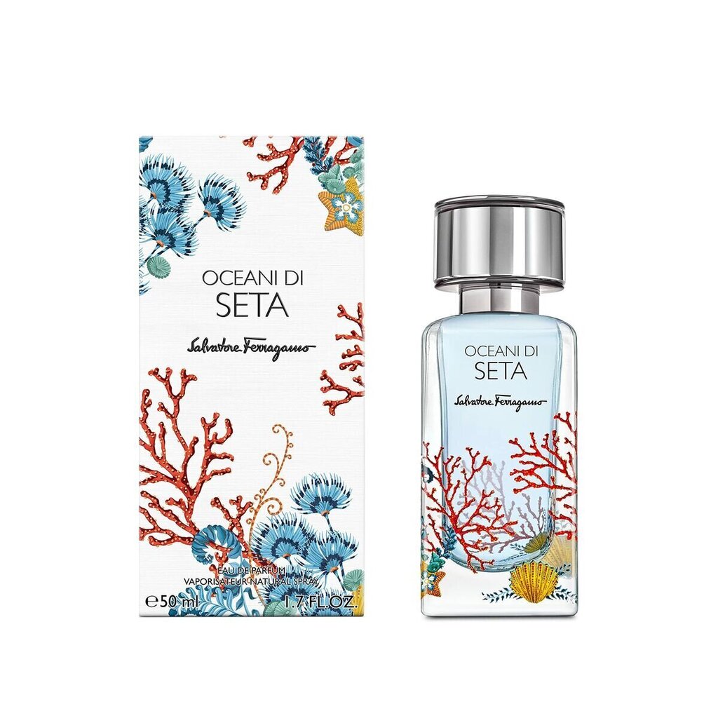 Parfümeeria universaalne naiste&meeste Salvatore Ferragamo EDP Oceani di Seta (50 ml) hind ja info | Naiste parfüümid | kaup24.ee