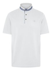 BUGATTI Grandad Collar Cont White 562057293 цена и информация | Мужские футболки | kaup24.ee