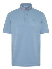 BUGATTI Grandad Collar Cont Blue-Grey 562057299 цена и информация | Мужские футболки | kaup24.ee