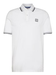 BUGATTI Contrast Stripes White 562057306 цена и информация | Мужские футболки | kaup24.ee