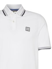 BUGATTI Contrast Stripes White 562057306 цена и информация | Мужские футболки | kaup24.ee