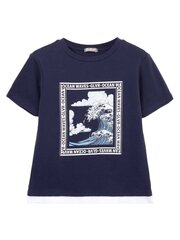 Poiste särk Gulliver Navy 521000687 цена и информация | Рубашки для мальчиков | kaup24.ee