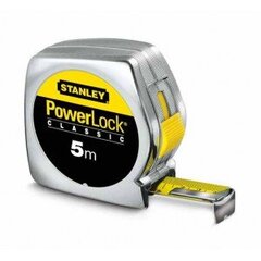 Рулетка STANLEY POWERLOCK, 5 м x 25 мм цена и информация | Механические инструменты | kaup24.ee