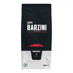 Kohvioad Caffe Barzini "Dark Roast", 1 kg цена и информация | Кофе, какао | kaup24.ee