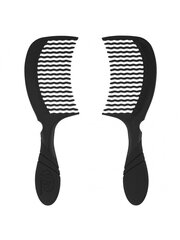 Kamm The Wet Brush Pro Detangling Comb Black 1 U hind ja info | Juukseharjad, kammid, juuksuri käärid | kaup24.ee