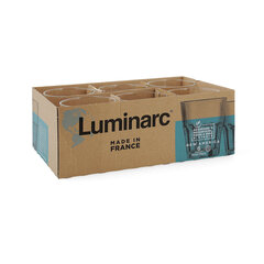 Klaas Luminarc New America Läbipaistev (30 cl), 6 tk цена и информация | Стаканы, фужеры, кувшины | kaup24.ee