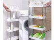 Köögi / vannitoa ratastel liikuv riiul цена и информация | Vannitoa sisustuselemendid ja aksessuaarid | kaup24.ee