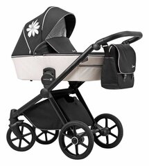 Universaalne jalutuskäru Lonex Emotion Flower XT01 3in1, Black hind ja info | Vankrid, jalutuskärud | kaup24.ee