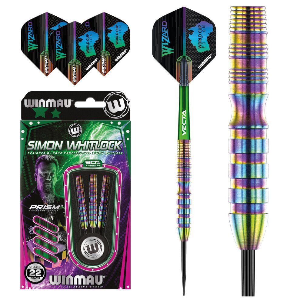 Noolemäng Winmau Simon Whitlock World Cup S.E. 22 grammi. hind ja info | Noolemängud | kaup24.ee