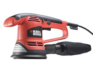 Originaal lihvmasin BLACK+DECKER 125 mm 480 W CASE KA191EK цена и информация | Шлифовальные машины | kaup24.ee