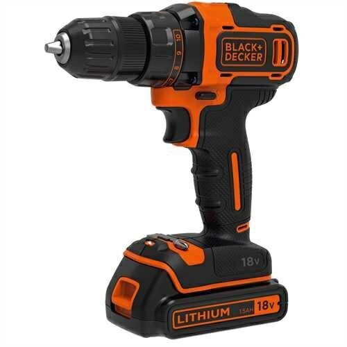 Akutrell-kruvikeeraja Black&Decker BDCDD186K-XK hind ja info | Akutrellid, kruvikeerajad | kaup24.ee