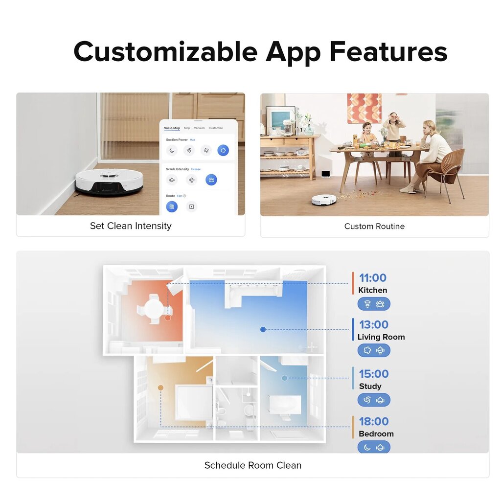 Roborock S8, valge hind ja info | Robottolmuimejad | kaup24.ee