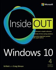 Windows 10 Inside Out 4th edition hind ja info | Majandusalased raamatud | kaup24.ee