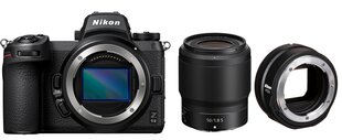 Nikon Z 6II/(Z6II)/(Z 6 II)/(Z6 II) + Nikkor Z 50мм f/1.8 S + FTZ II Mount Adapter цена и информация | Фотоаппараты | kaup24.ee