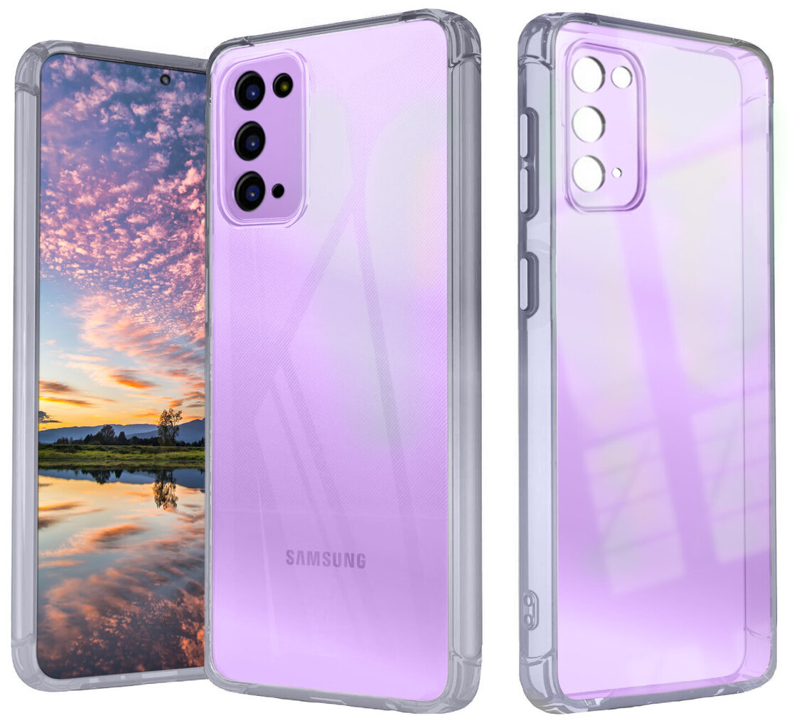 Aurora Holographic hard case Samsung Galaxy A51 purple цена и информация | Telefoni kaaned, ümbrised | kaup24.ee