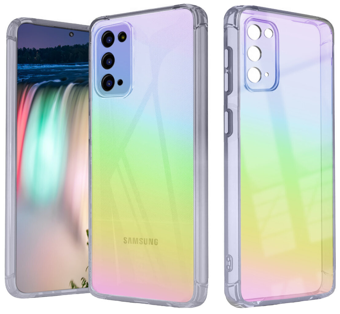 Aurora Holographic hard case Samsung Galaxy A52 4G/A52/A52 5 G/A52s 5G Rainbow hind ja info | Telefoni kaaned, ümbrised | kaup24.ee