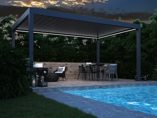 Varikatus Pergola 3000x3014 eraldiseisev hind ja info | Varikatused ja aiapaviljonid | kaup24.ee