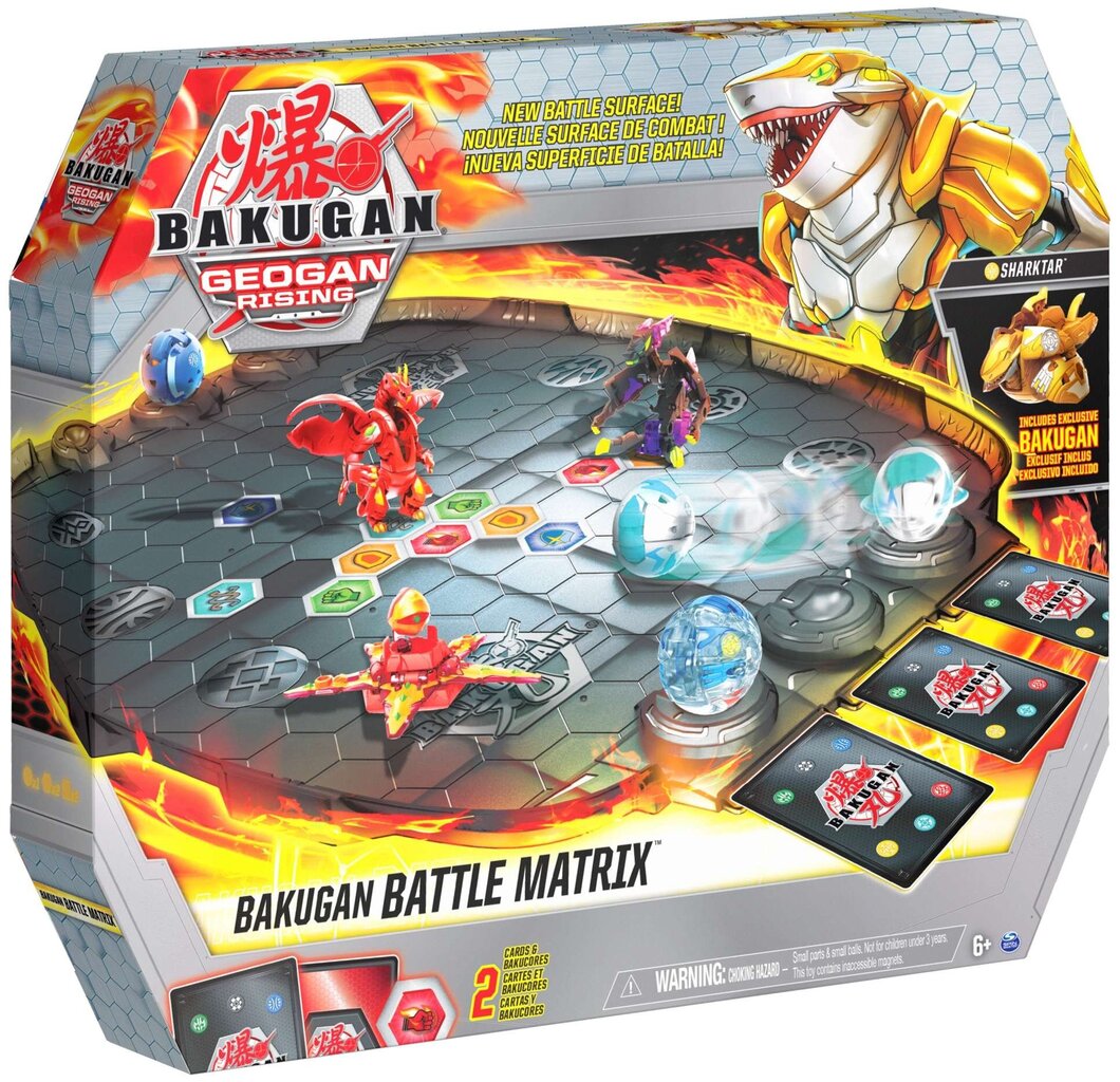 Bakugan Battle Matrix areenal Geogan Rising + figurka цена и информация | Poiste mänguasjad | kaup24.ee