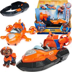 Paw Patrol The Movie Zuma figuur ja transformeeruv hõljukauto цена и информация | Игрушки для мальчиков | kaup24.ee