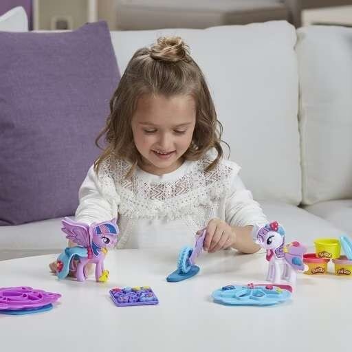 PlayDoh My Little Pony stiilne poni Twilight Rarity hind ja info | Arendavad mänguasjad | kaup24.ee