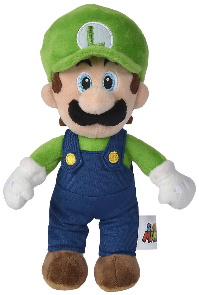 Super Mario maskott Luigi 23 cm hind ja info | Pehmed mänguasjad | kaup24.ee