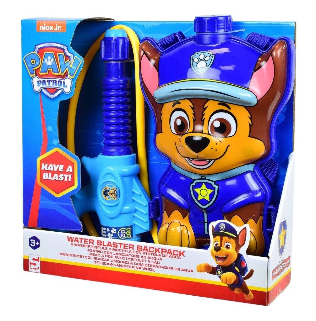 Chase seljakoti veepaak koos pumbaga Paw Patrol PWP15-337 hind ja info | Mänguasjad (vesi, rand ja liiv) | kaup24.ee