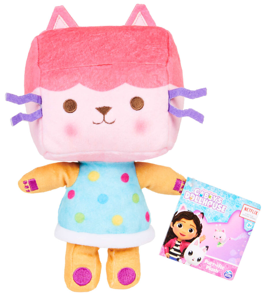 Baby Box kassi maskott Gabby's Dollhouse 20132887 21 cm цена и информация | Pehmed mänguasjad | kaup24.ee
