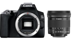 Canon EOS 4000D + EF-S 10 - 18 мм IS STM цена и информация | Цифровые фотоаппараты | kaup24.ee