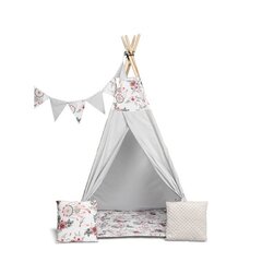 Tipi stiilis telk lastele Toyz, hall цена и информация | Детские игровые домики | kaup24.ee