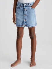 CALVIN KLEIN A Line Denim Blue 520882998 цена и информация | Юбки для девочек | kaup24.ee