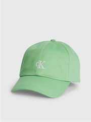 CALVIN KLEIN Monogram Baseball Green 520883006 цена и информация | Шапки, перчатки, шарфы для девочек | kaup24.ee