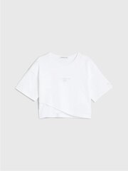CALVIN KLEIN Stack Logo Overlap T-Shirt 520883052 цена и информация | Рубашки для девочек | kaup24.ee