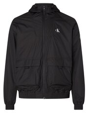 CALVIN KLEIN JEANS Unpadded Hood Harrington Black 560075723 цена и информация | Мужские куртки | kaup24.ee